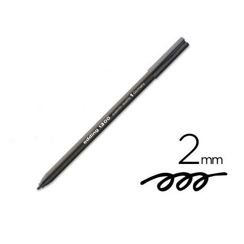 Edding 1300 Rotulador Punta Redonda  Negro