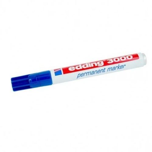 Edding 3000 Marcador Permanente Punta Redonda  Azul
