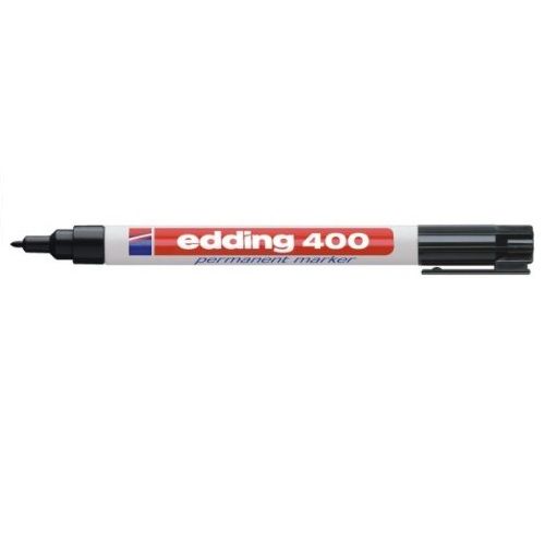 Edding 400 Marcador Permanente Punta fina  Negro
