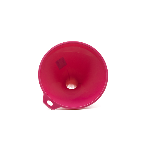 Embudo de plastico 19 cm Rosa