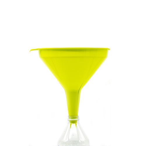 Embudo de plastico 19 cm Verde