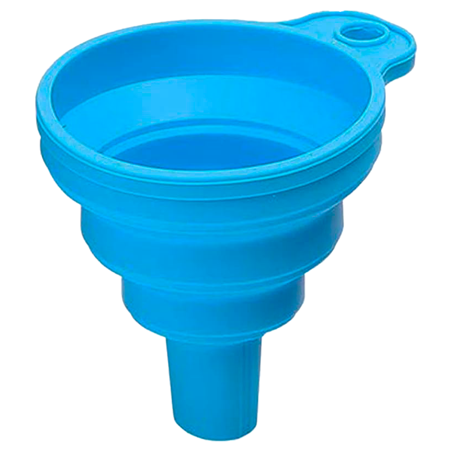 Embudo De Silicona Universal Para Líquidos De Automóvil  Azul