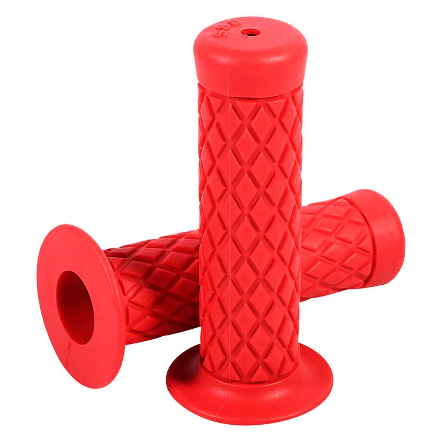 Empuñadura Para Manillar Motocicleta 22 Mm Rojo (2 Uds)