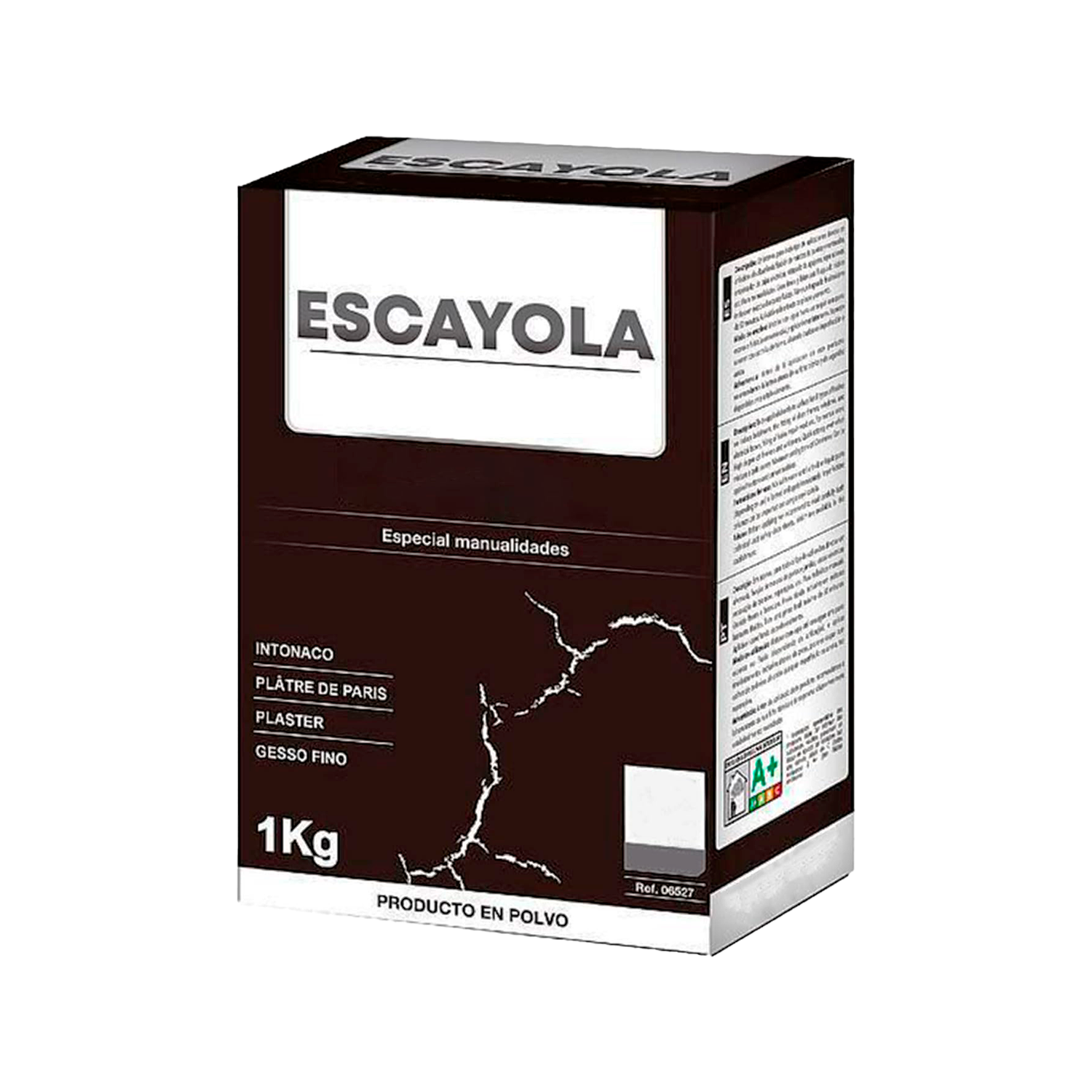 Escayola Para Manualidades En Polvo 1 Kg Blanco