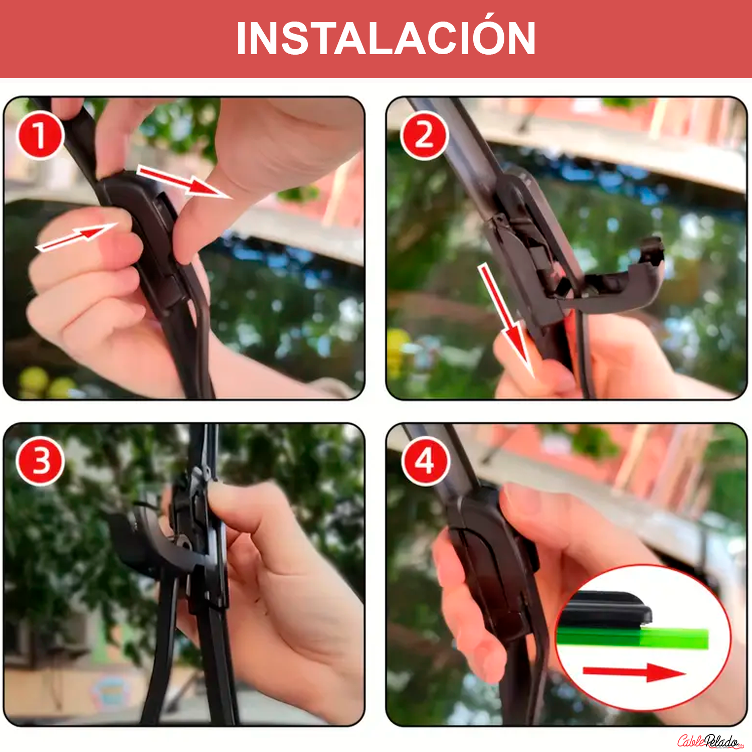 Escobilla Limpiaparabrisas 1 plus 51cm  Negro