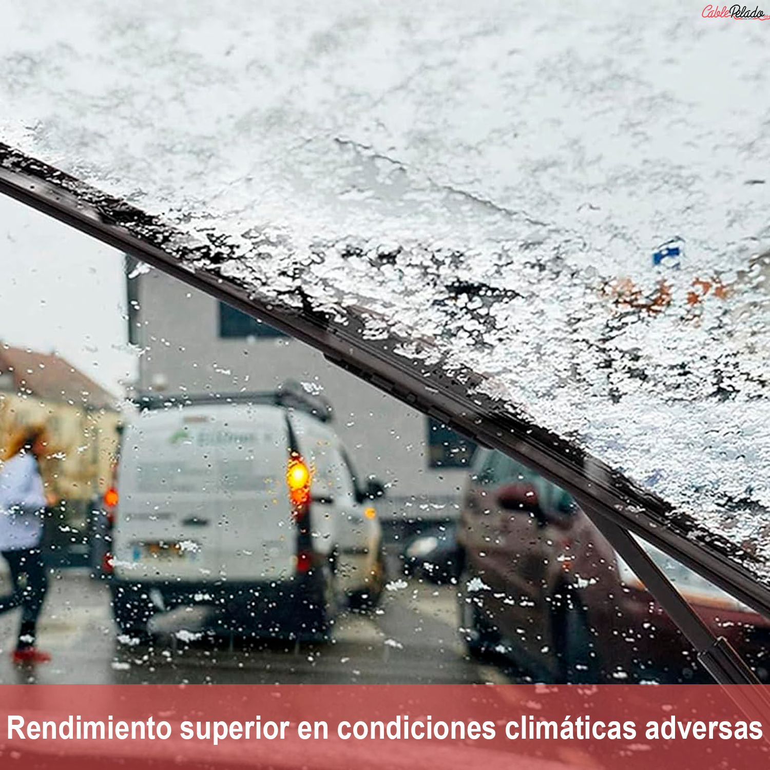 Escobilla Limpiaparabrisas 1 plus 56cm  Negro