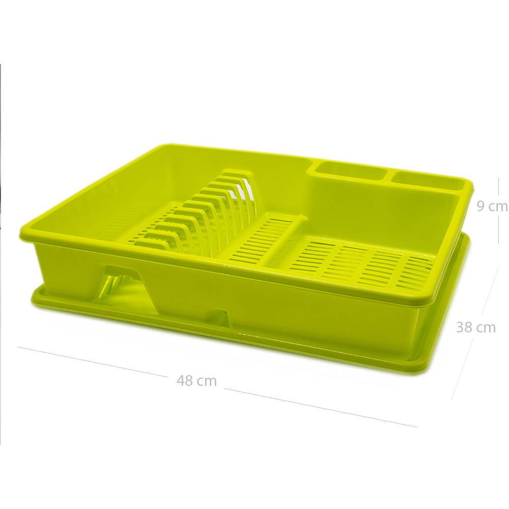 Escurreplato de plastico  Verde