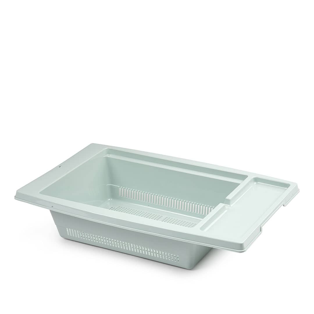 Escurreplatos para fregadero de plastico  Verde claro