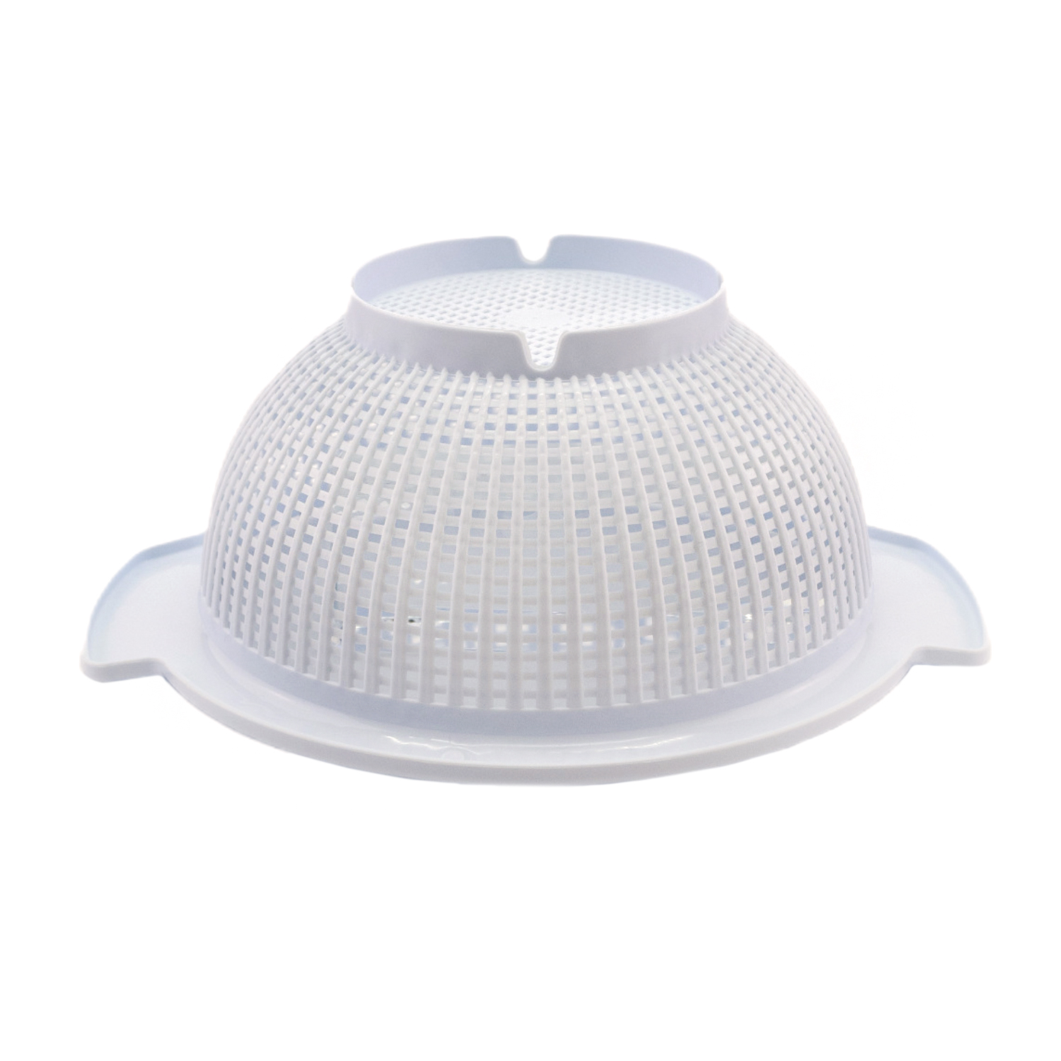 Escurridor verduras plastico 23 cm Blanco