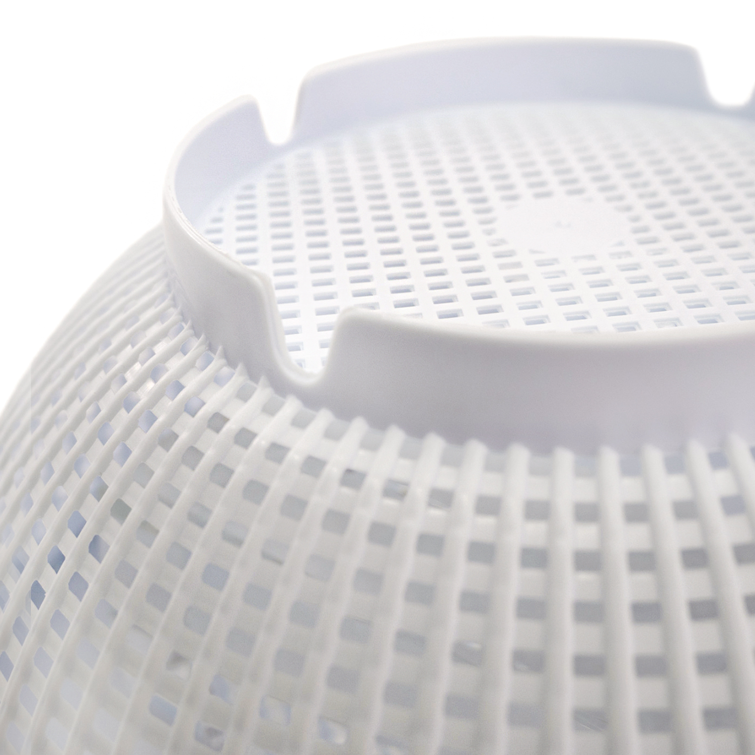 Escurridor verduras plastico 23 cm Blanco