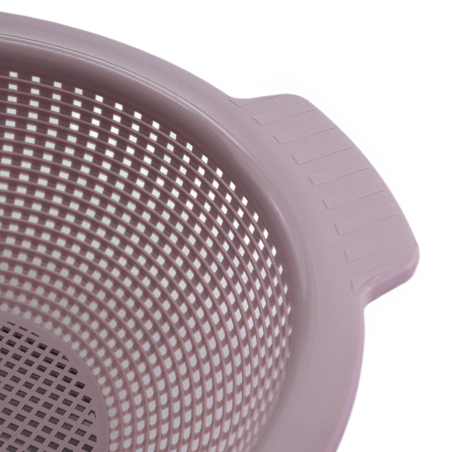 Escurridor verduras plastico 23 cm Rosa claro