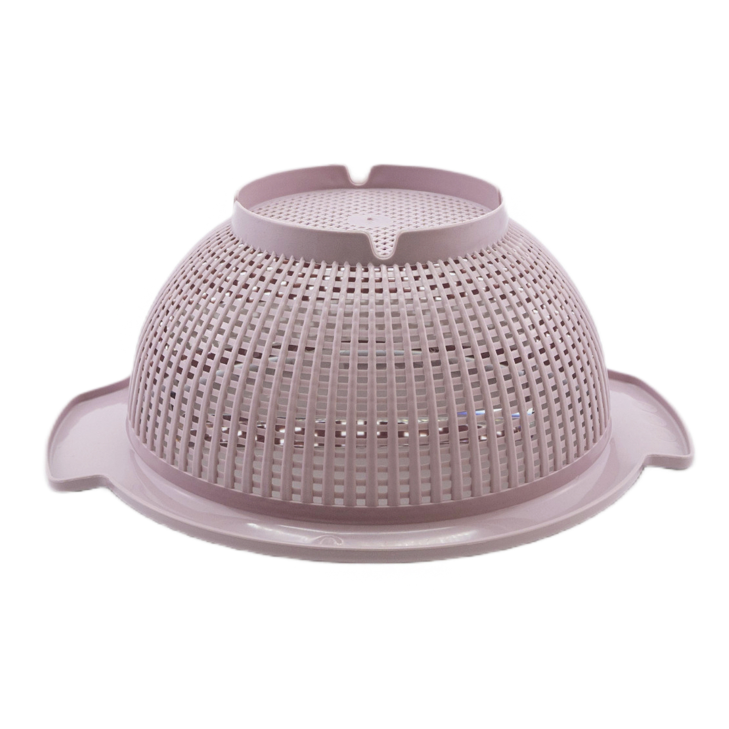 Escurridor verduras plastico 23 cm Rosa claro