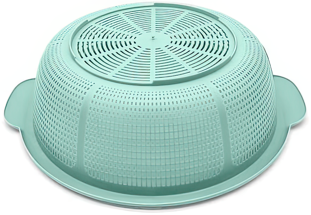 Escurridor verduras plastico 31 cm Verde