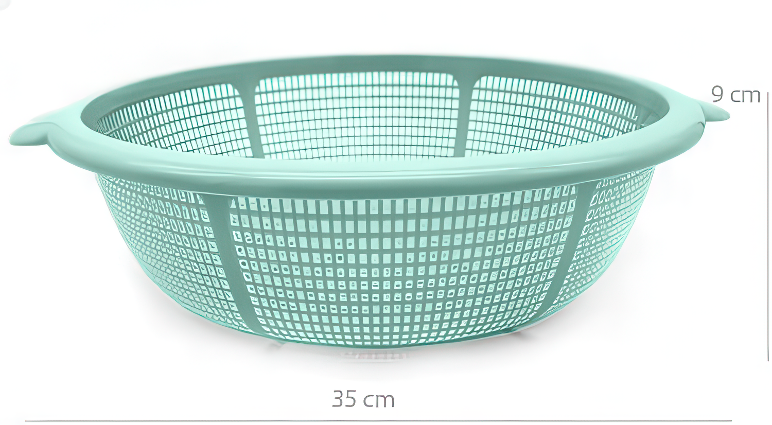 Escurridor verduras plastico 31 cm Verde