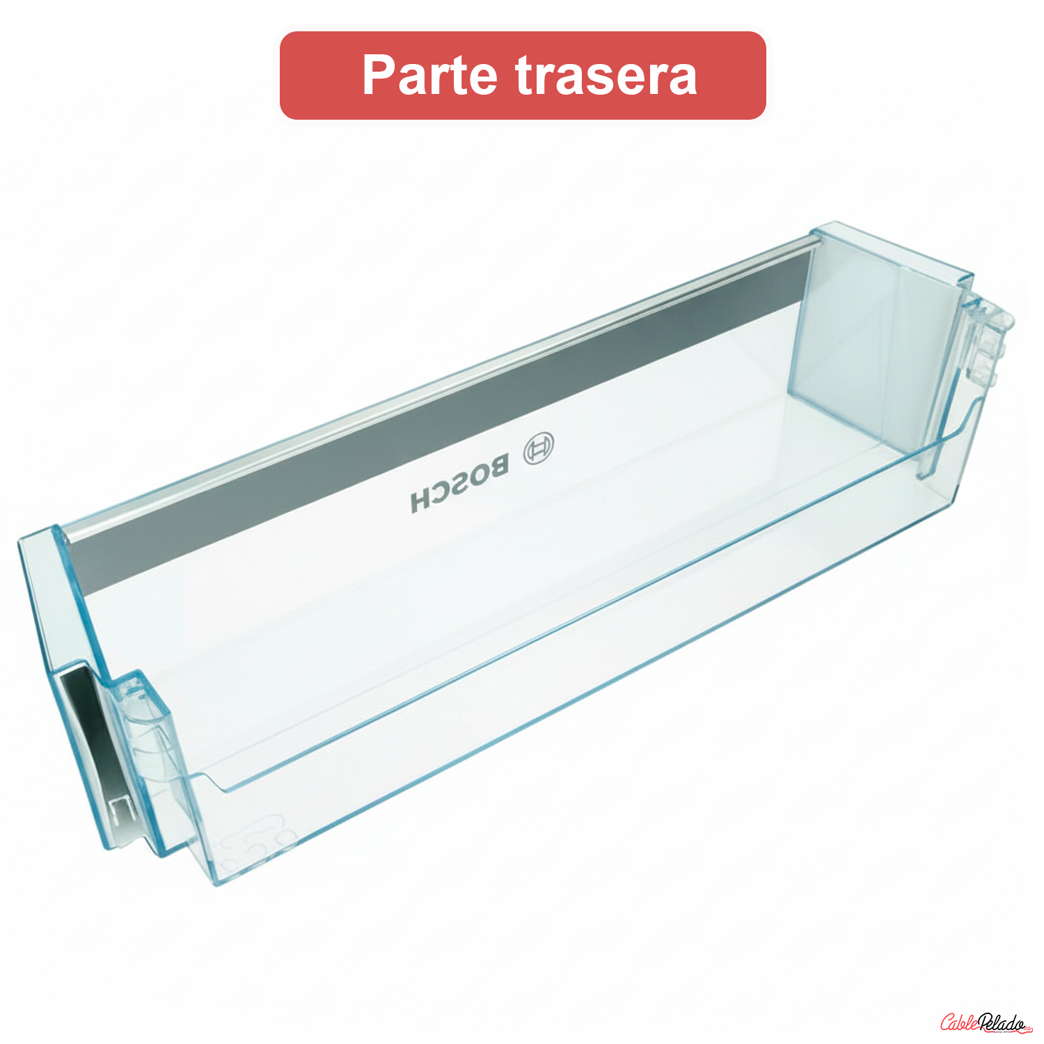 Estante Botellero Frigorífico Compatible Con Bosch Código Original 00744473  Transparente