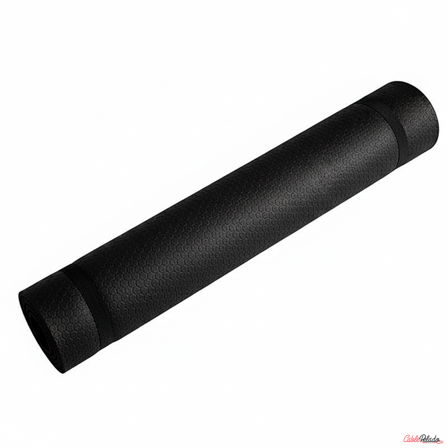 Esterilla Yoga Antideslizante entrenamiento 61x183 cm  Negro