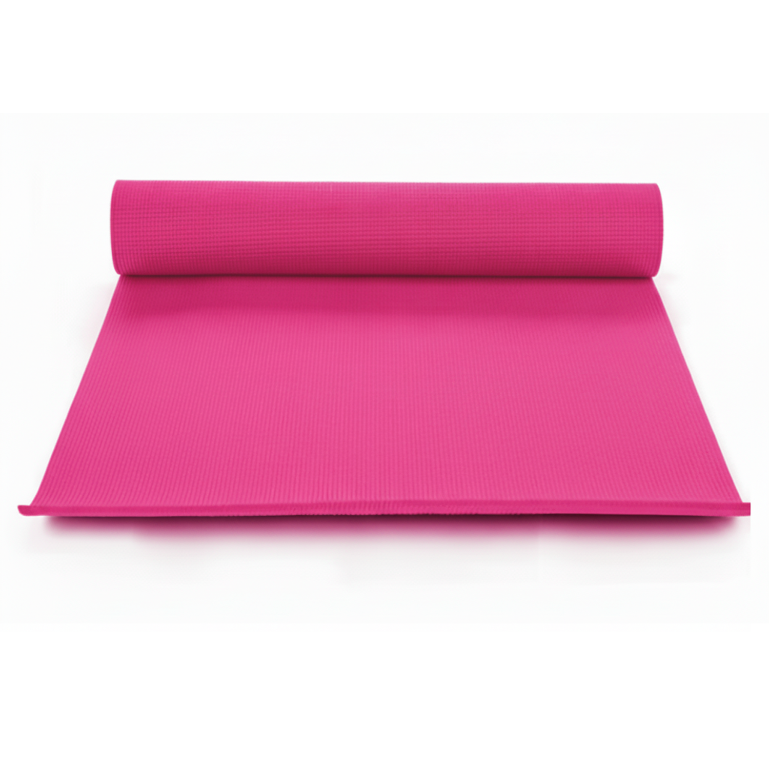 Esterilla Yoga Antideslizante entrenamiento 61x183 cm   Rosa magenta