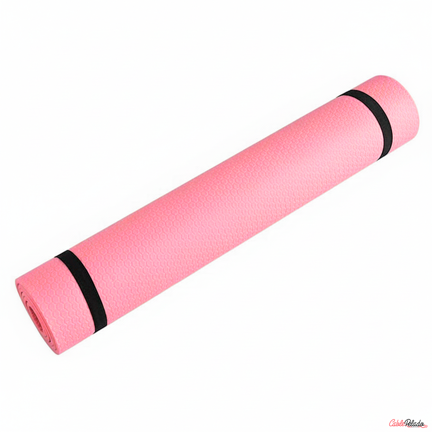 Esterilla Yoga Antideslizante entrenamiento 61x183 cm   Rosa