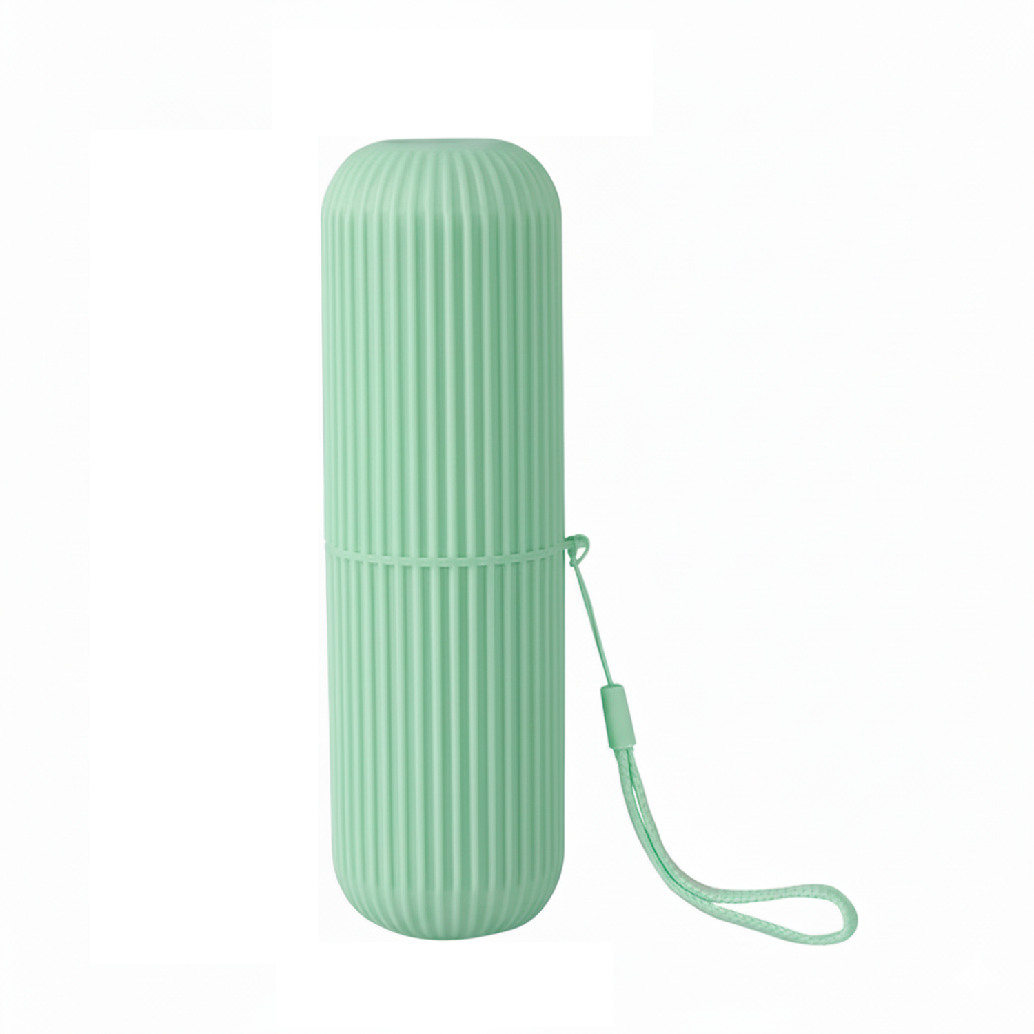 Estuche Portátil Para Cepillo y Pasta De Dientes  Verde claro