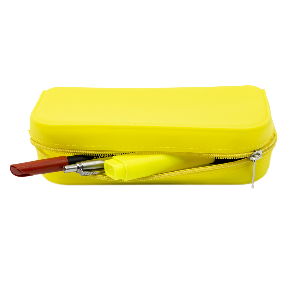 Estuche silicona Fluorescente  Amarillo