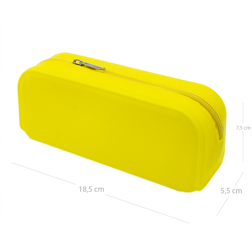 Estuche silicona Fluorescente  Amarillo