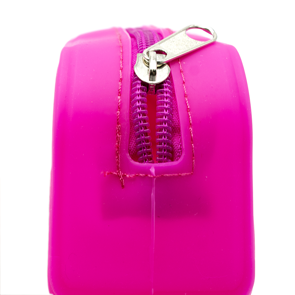 Estuche silicona Fluorescente  Rosa