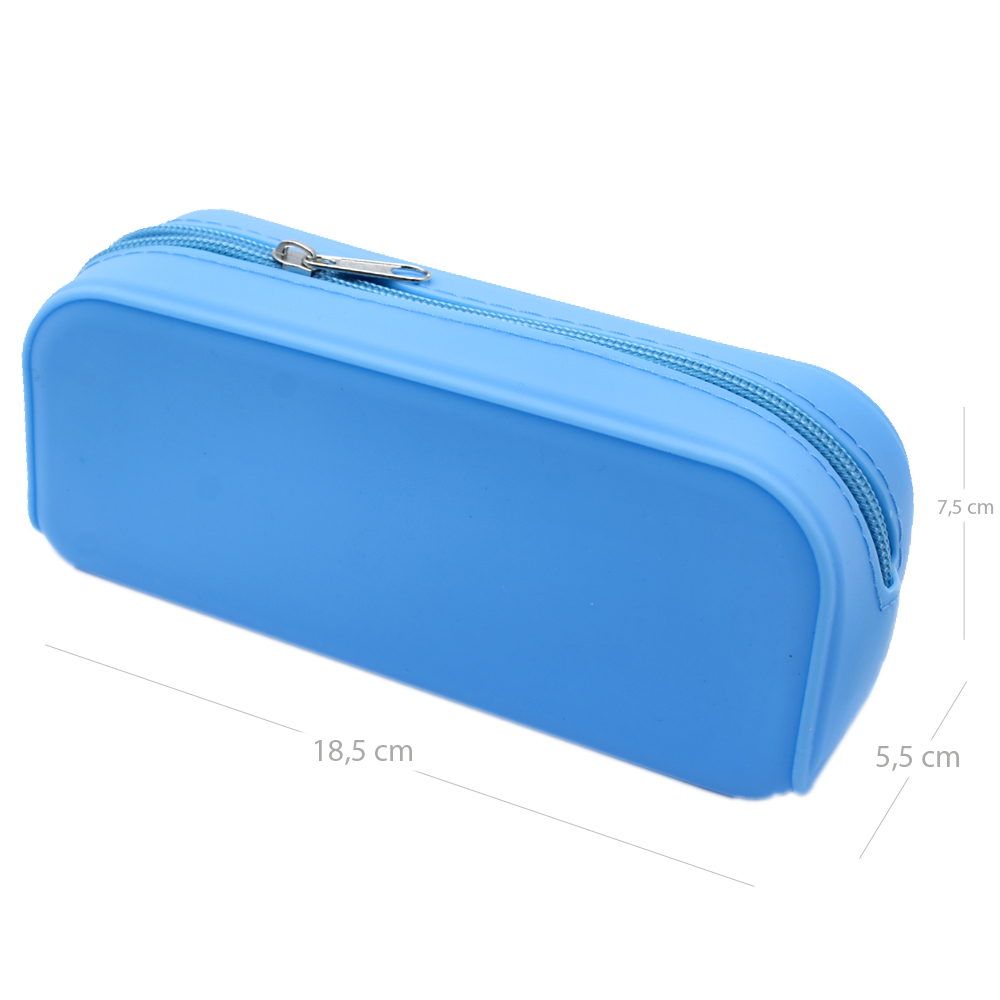Estuche silicona Fluorescente  Azul claro