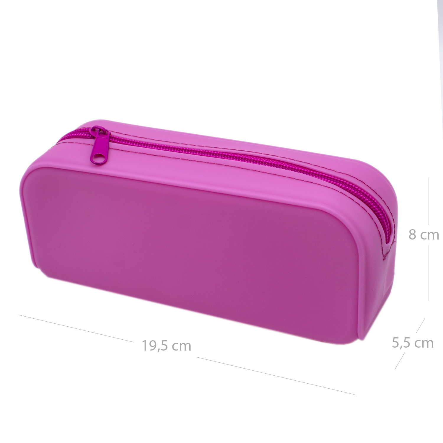 Estuche silicona  Rosa claro
