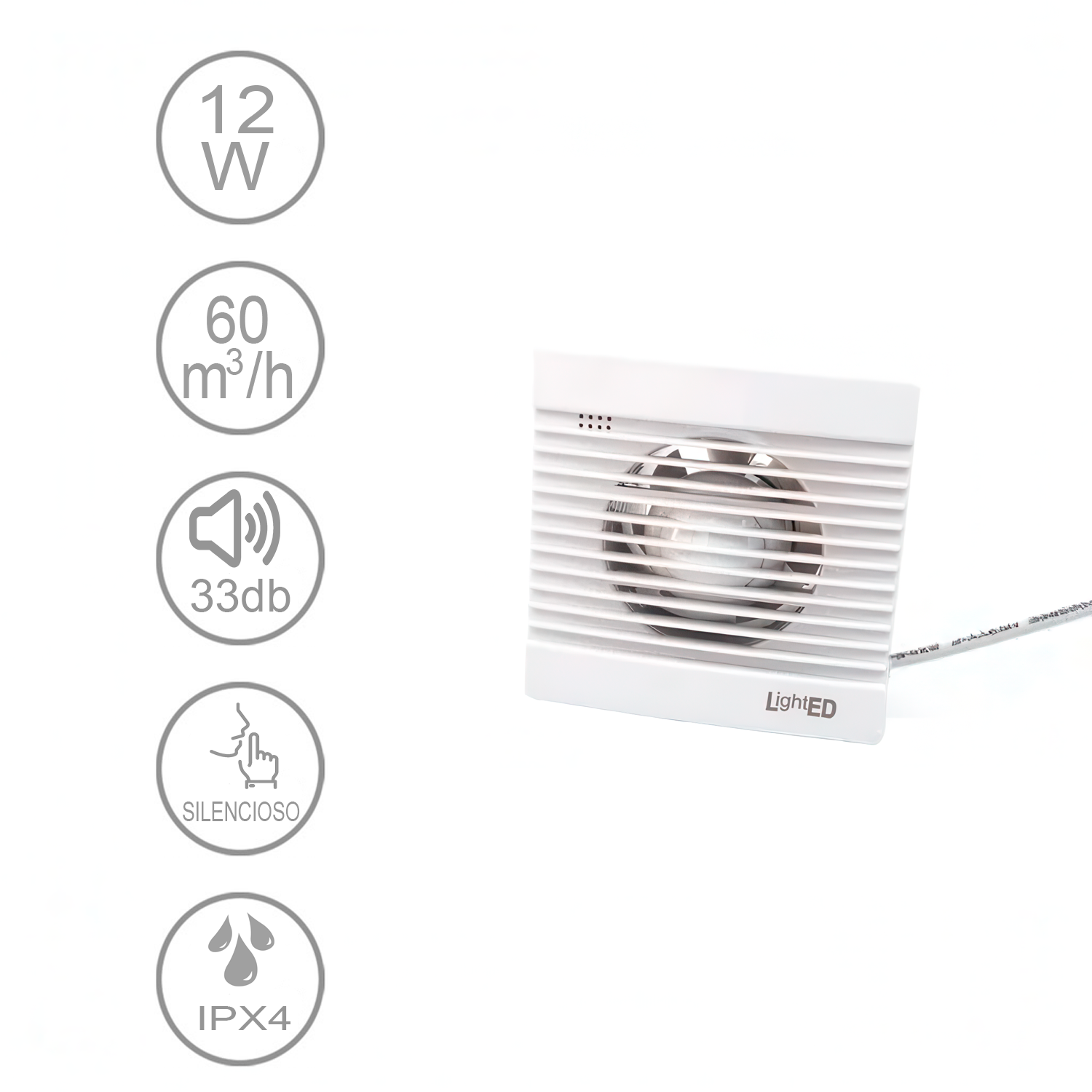 Extractor de Baño    12W