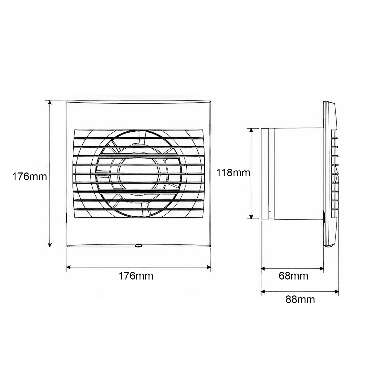 Extractor de Baño    15W