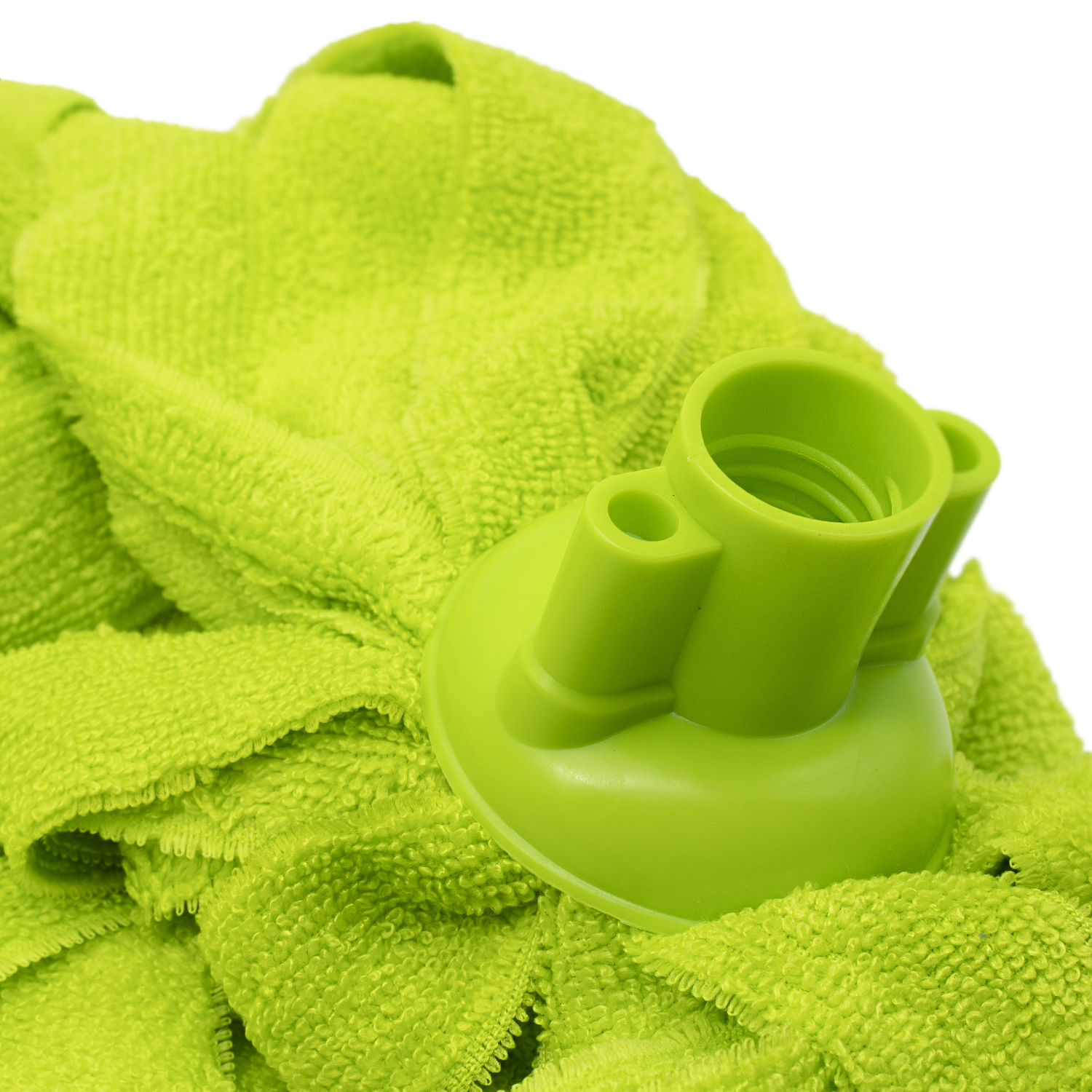 Fregona Ecologica Micro Fibra Tiras Planas  Verde