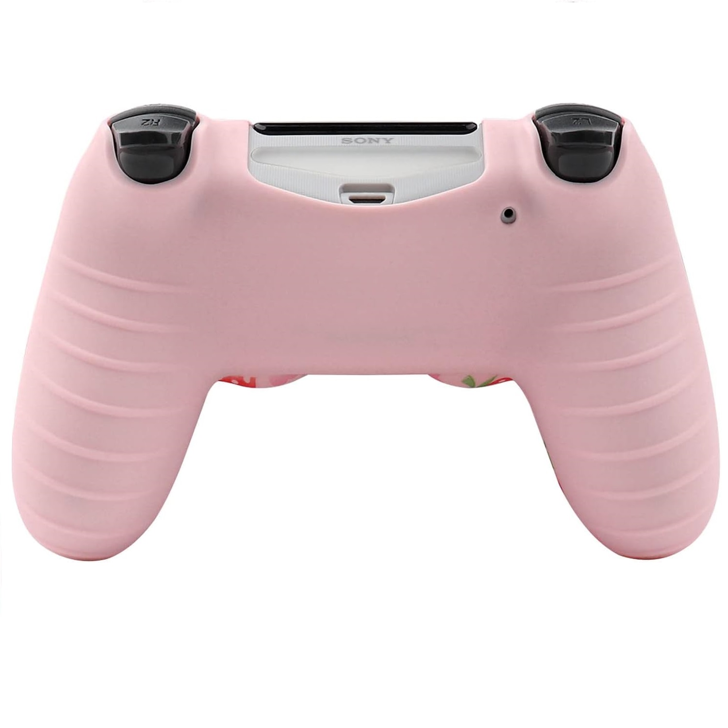 Funda carcasa protector silicona para mando PS5  Rosa
