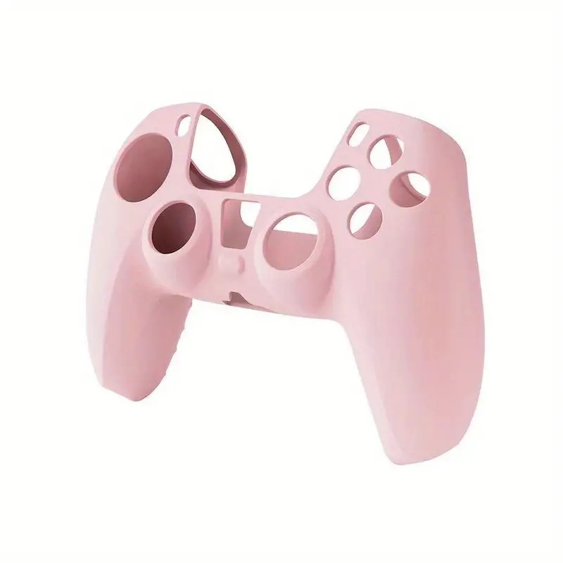 Funda carcasa protector silicona para mando PS5  Rosa