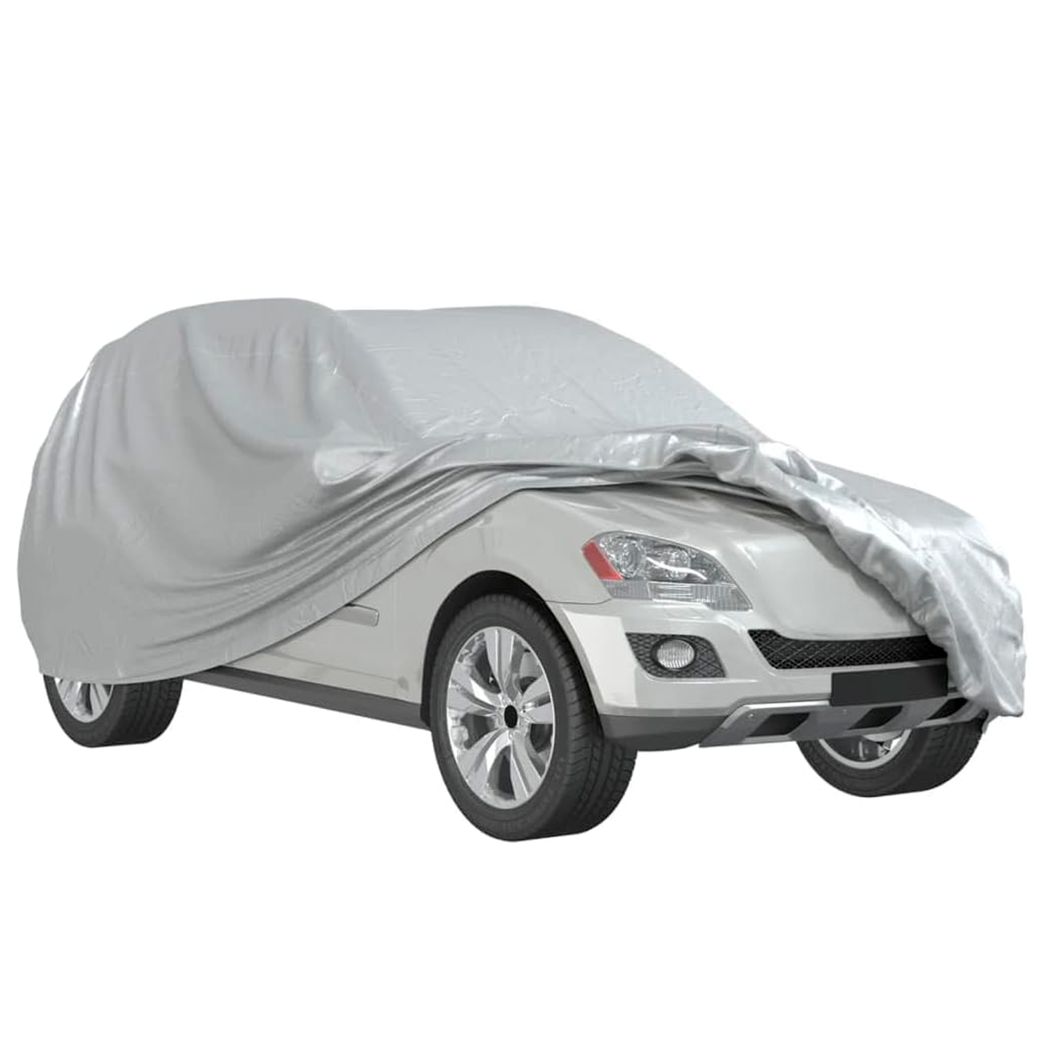 Funda Para Coche Impermeable A Prueba De Polvo Anti-UV Talla XXL Para Interior  Gris