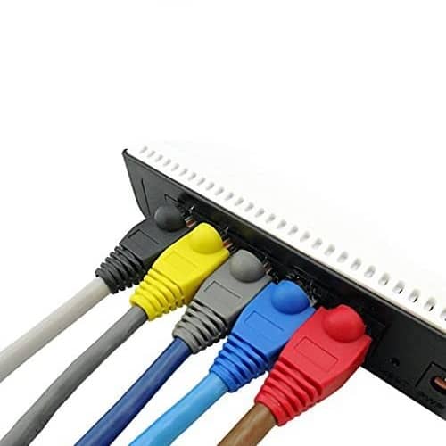 Funda para conector de red RJ45 (10ud/bolsa)  Gris