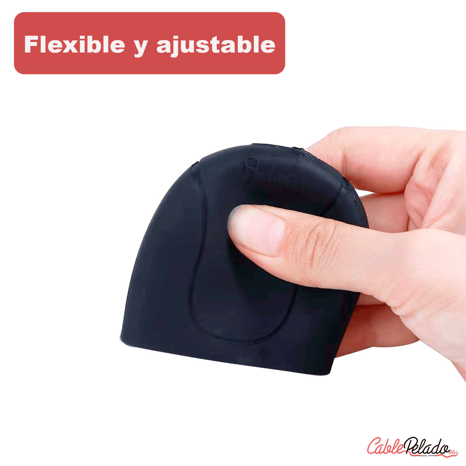 Funda Pomo Cambios Marcha Coche Silicona Suave 6 Marchas  Negro