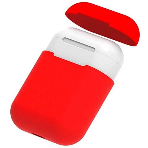 Funda silicona airpods  Rojo