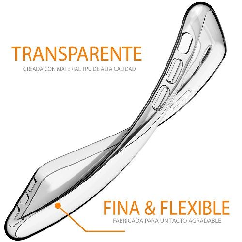 Funda silicona iphone 11 TPU de Alta Resistencia 0.33 mm  Transparente
