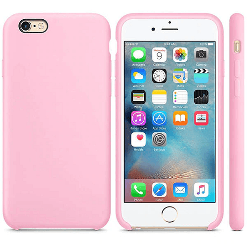 Funda iphone 7/8 textura suave Rosa