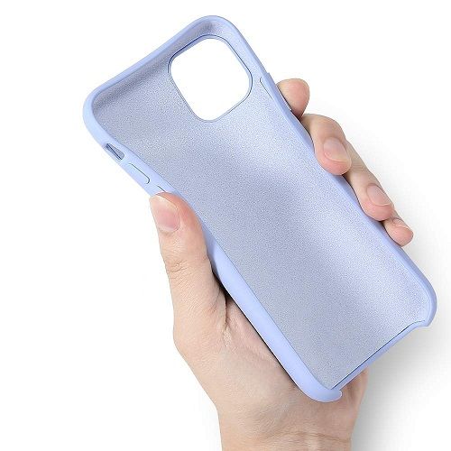 Funda silicona iphone X/XS agujero logo textura suave  Amarillo claro