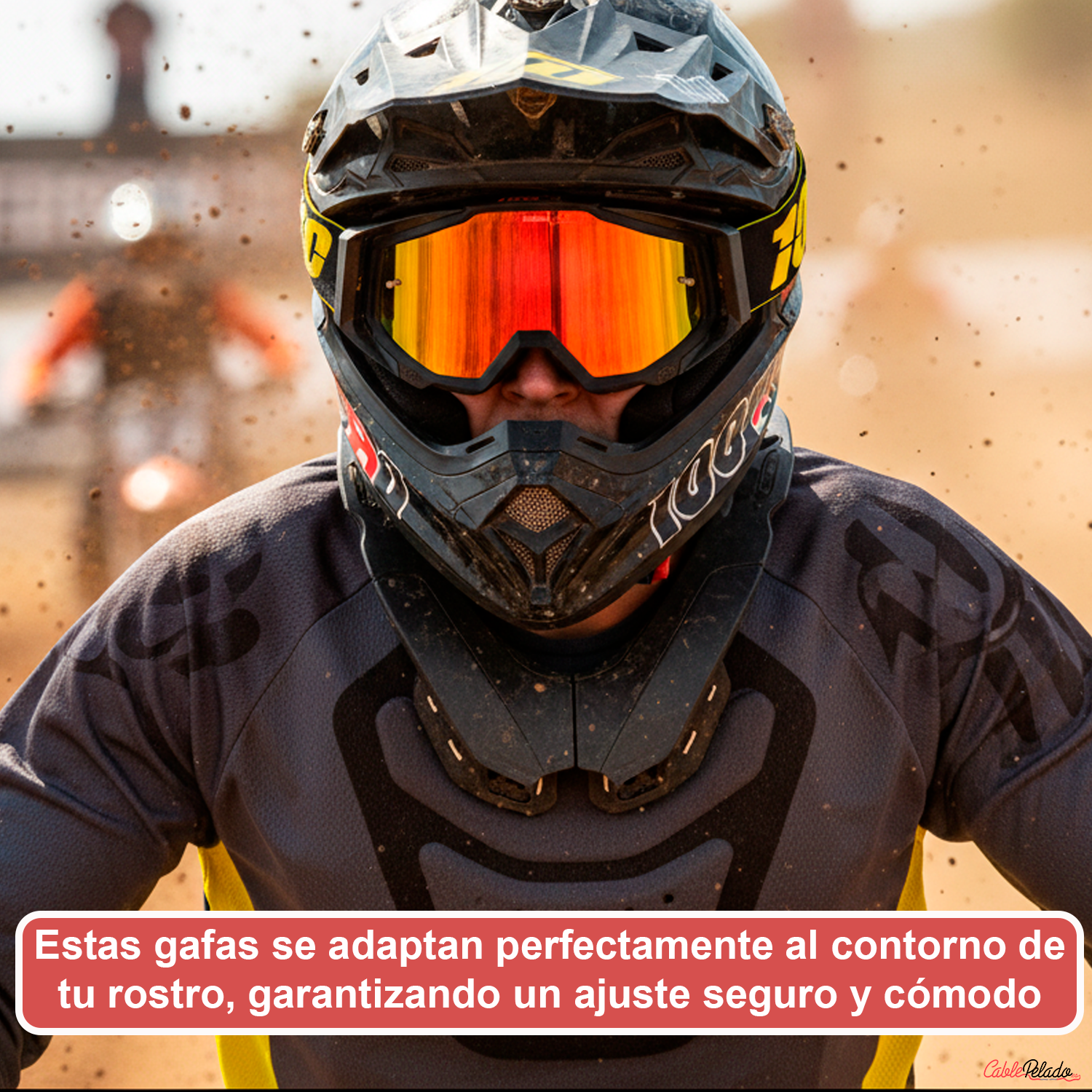 Gafas De Motocross  Negro