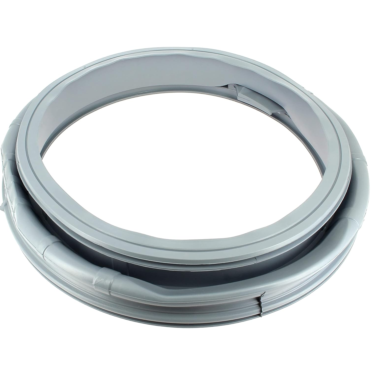 Goma puerta lavadora compatible con Samsung DC6402750A  Gris