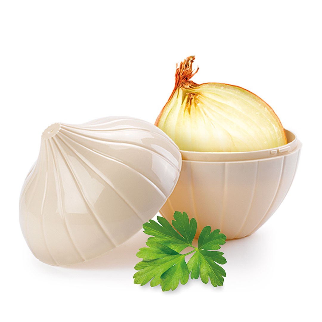 Guarda Cebollas de Plastico  Beige