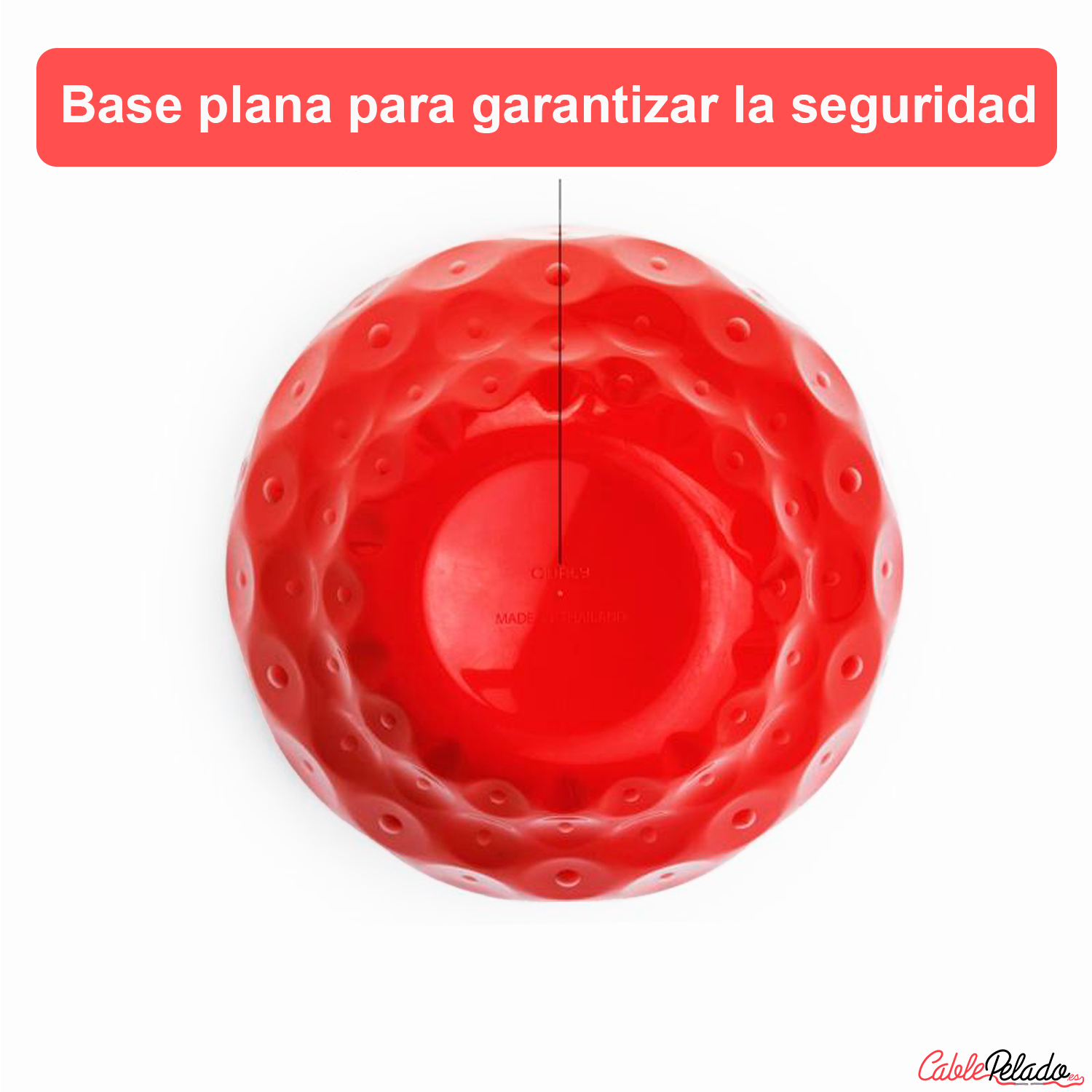 Guarda Fresas De Plástico  Rojo