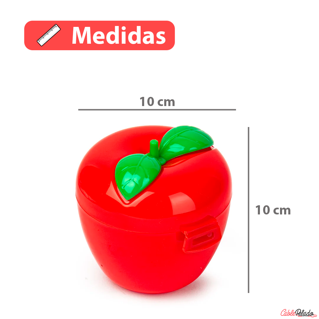 Guarda Manzana De Plastico  Rojo