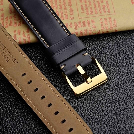Hebilla reloj Metálica Acero Inoxidable 20 mm Dorado