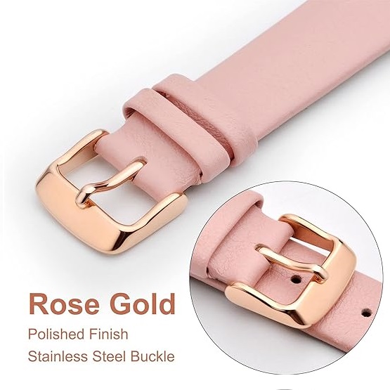 Hebilla reloj Metálica Acero Inoxidable 24 mm Rosa
