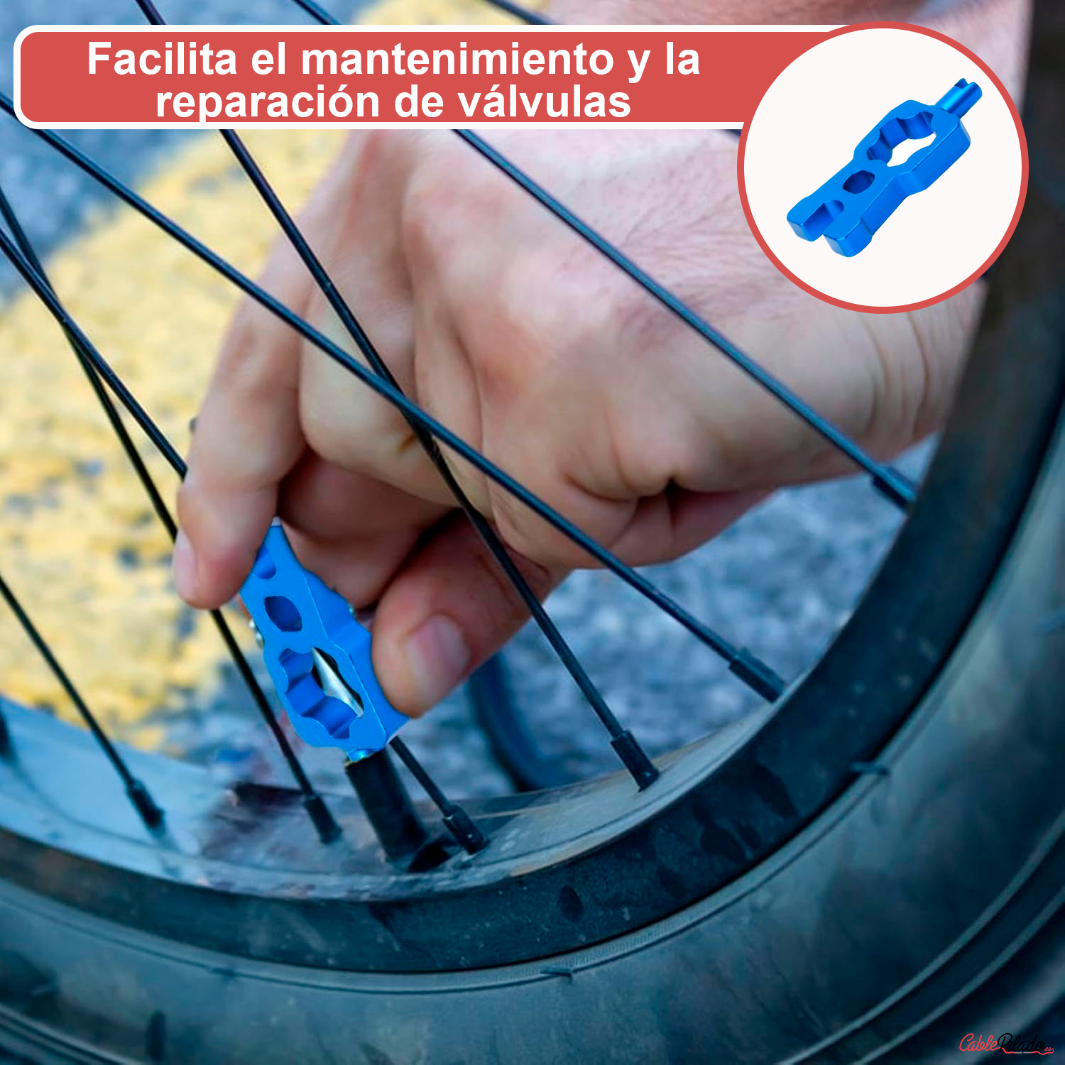 Herramienta De Reparación Para Válvulas  Azul