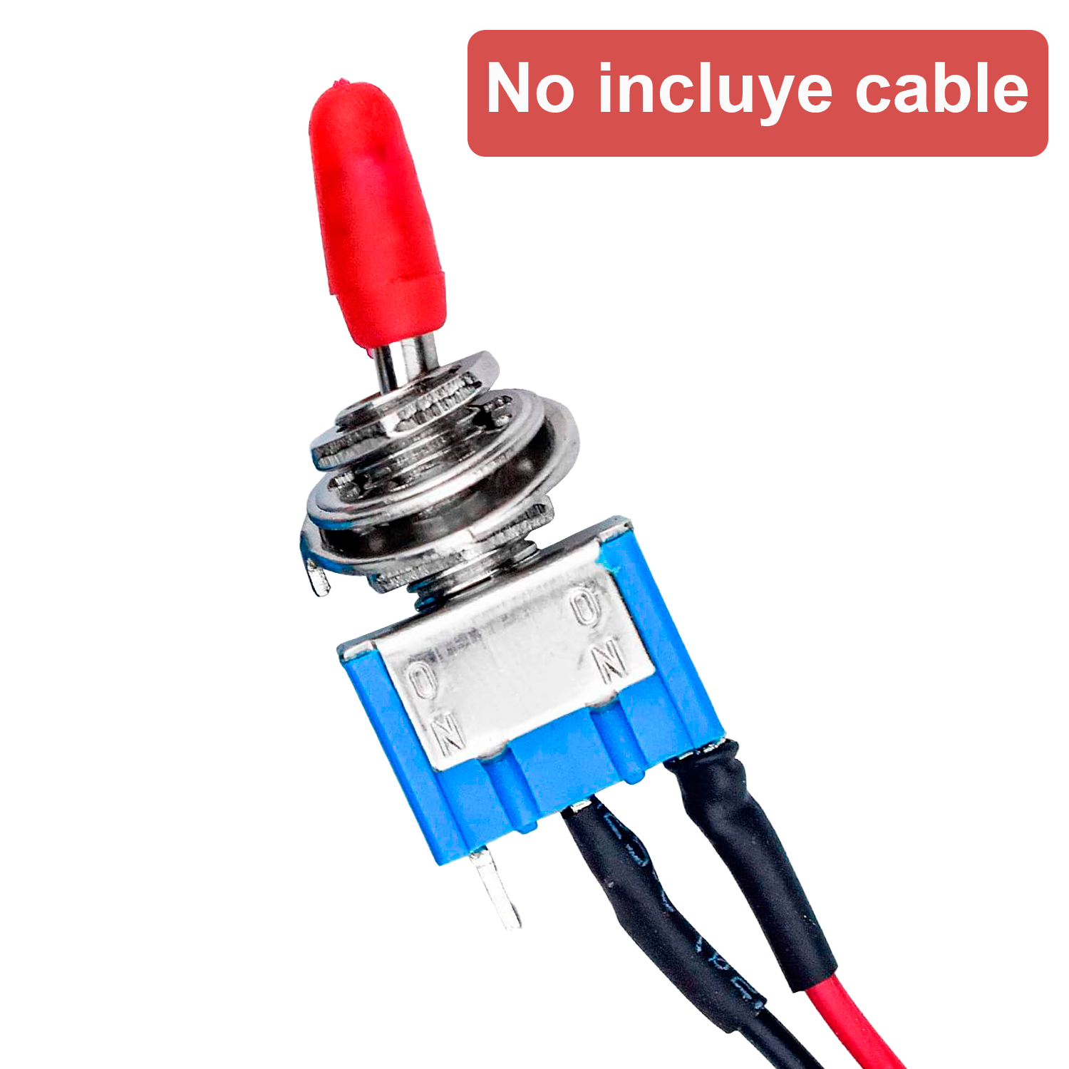 Interruptor 3 pin con palanca on-on  Gris 16 A