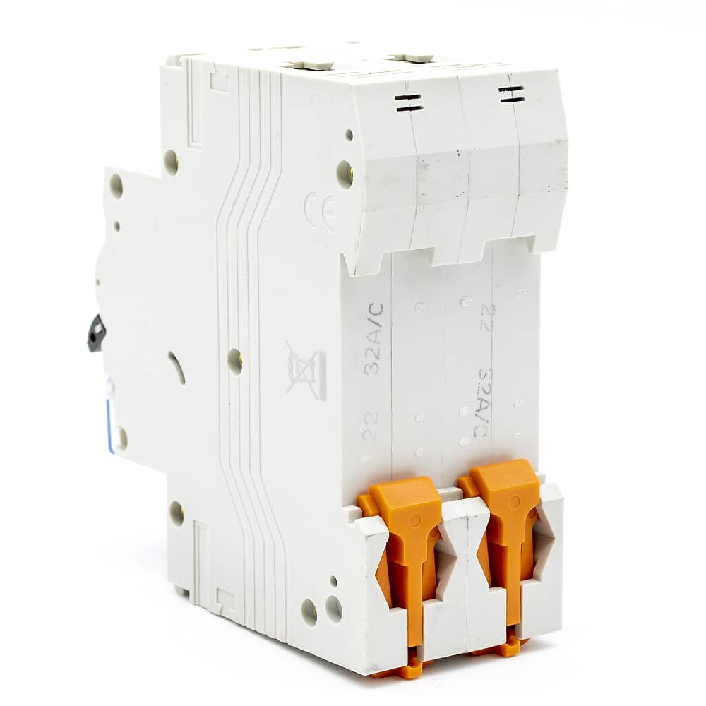 Interruptor automatico industrial 2P-6kA  Blanco 16 A